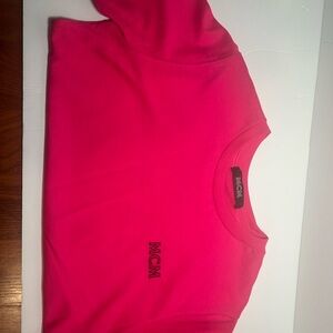 MCM Fuchsia Tee with Logo